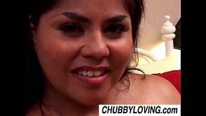 Naughty Nikki is a cute chubby latina MILF who loves to fuck