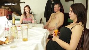 Bizarre orgy with crazy czech people