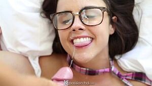 Passion-HD - Petite Dillion Harper gets fucked with facial compilation