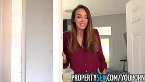 YouPorn - propertysex-handyman-fucks-insanely-hot-real-estate-agent