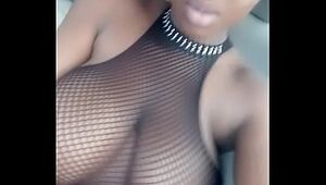 Naija babe with some nice saggy titts