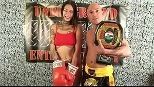 KING of INTERGENDER SPORTS MAN VS WOMEN BELLY PUNCHING MATCHES ! UIWP ENTERTAINMENT